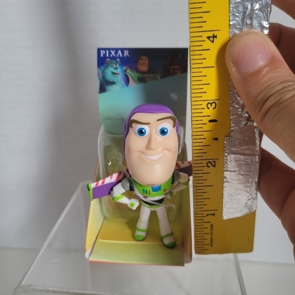 Pixar Mini BUZZ LIGHTYEAR /WOODY Vinyl Figure *NEW* 2.5" 2024 Disney Toy Story - Picture 5 of 7